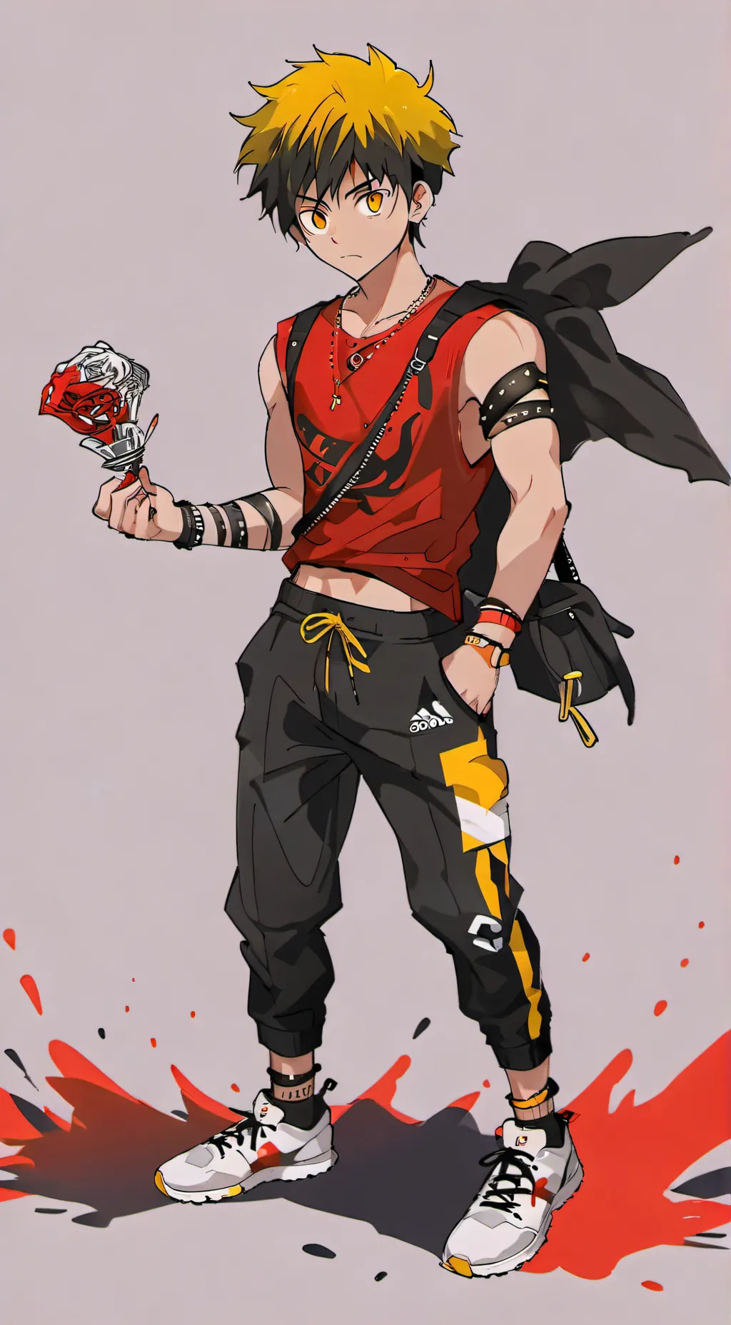 ai character: Kaito Tigiera background