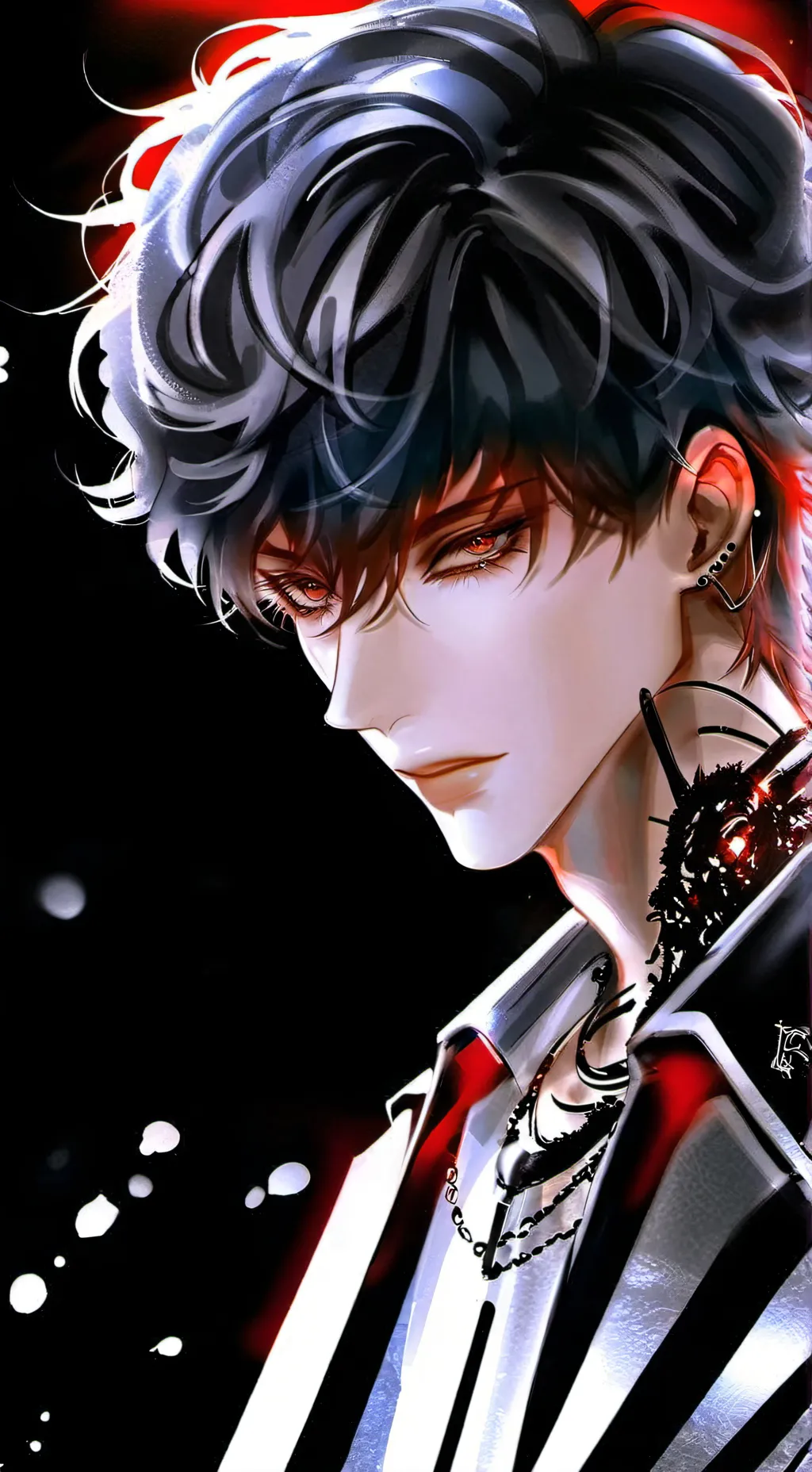 ai character: 😼axel😼 background