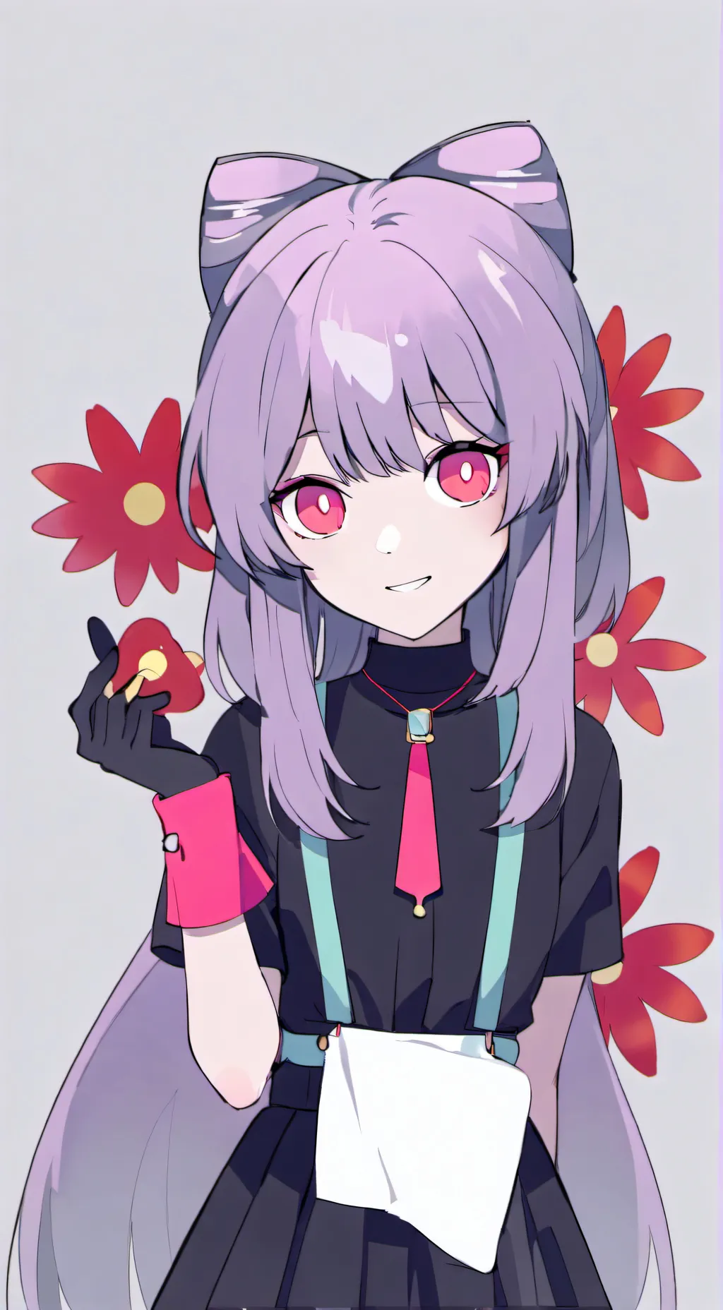 ai character: luna background