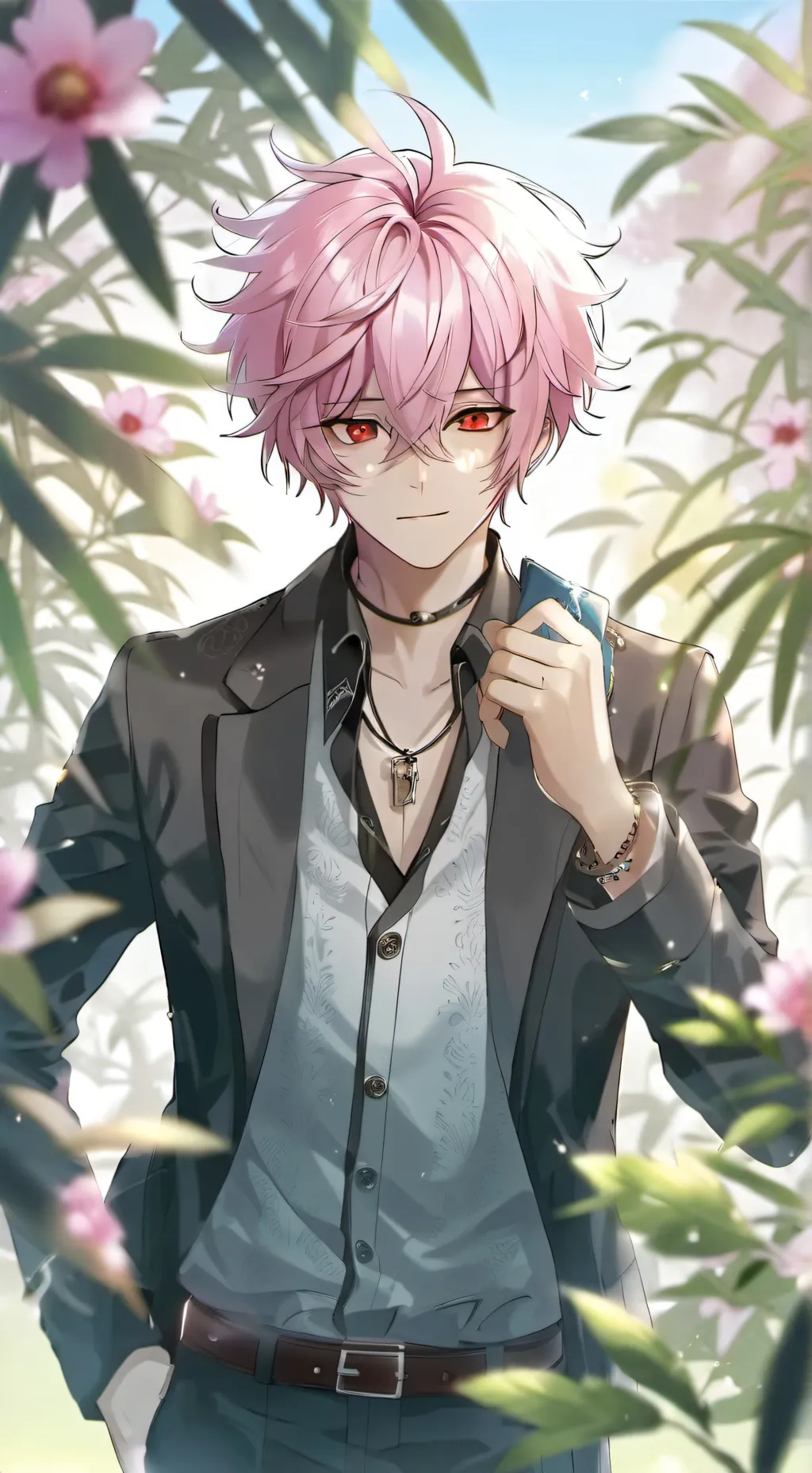 ai character: SUKUNA background