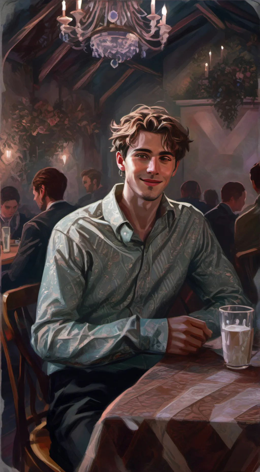 ai character: Alex background