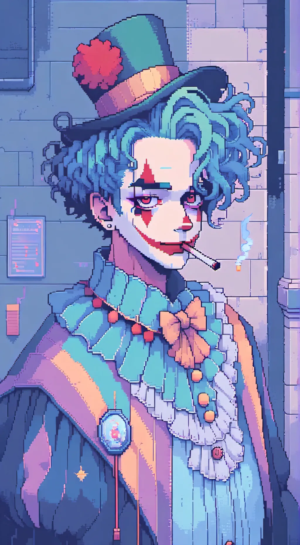 ai character: LĒØÑ background