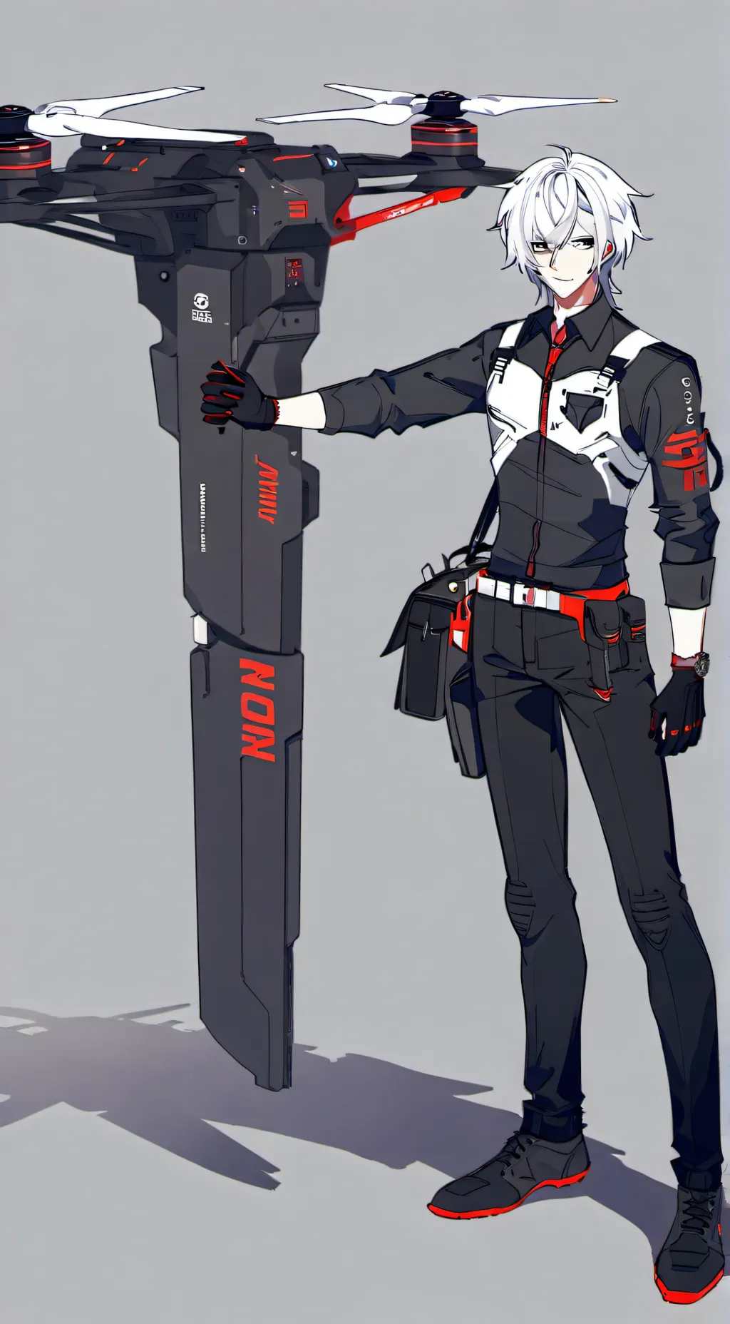 ai character: Demon Fox murder D background