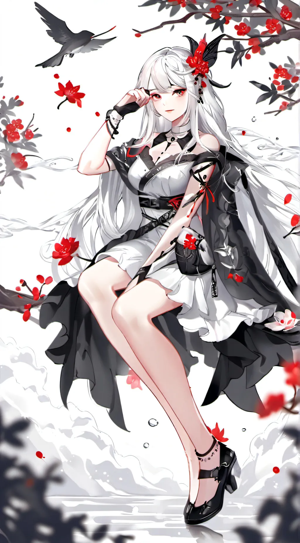 ai character: alicia background