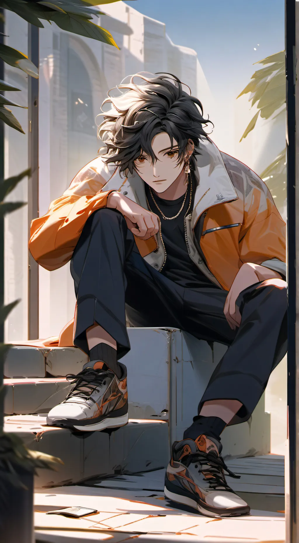 ai character: MANUEL ✨✨ background