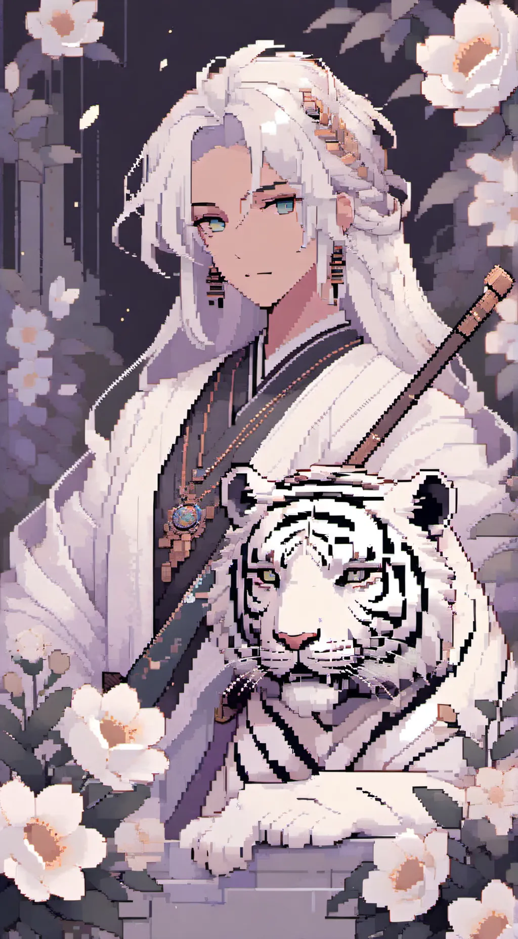 ai character: Tiger background