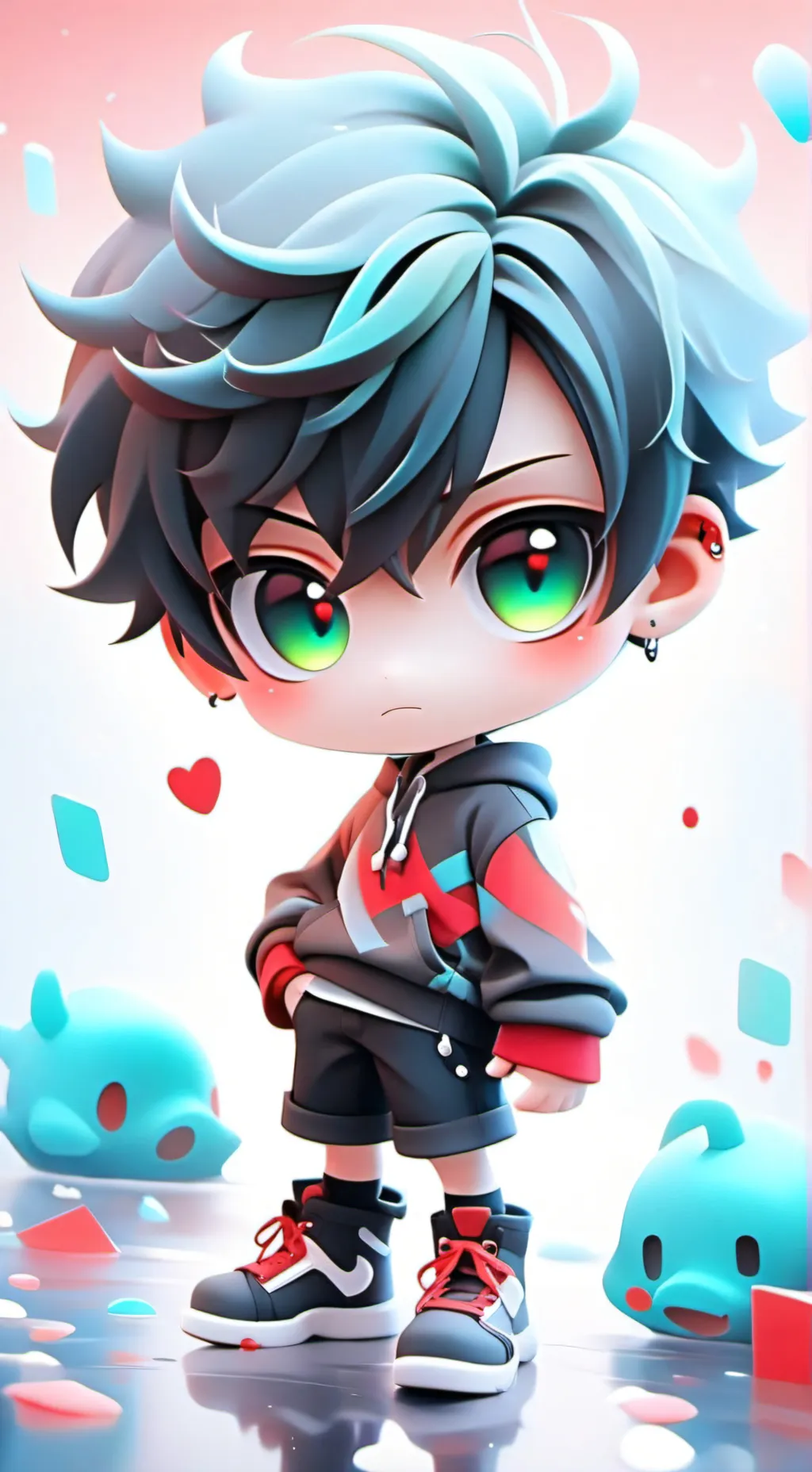 ai character: Kevin  background