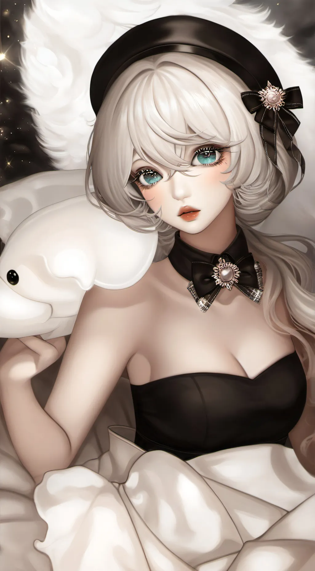 ai character: novia  background