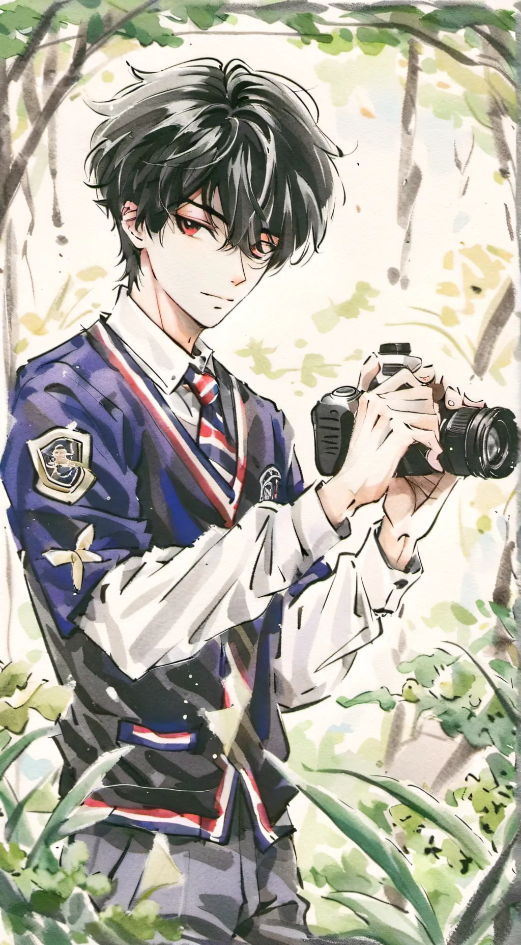 ai character: 🥀Michael🥀 background