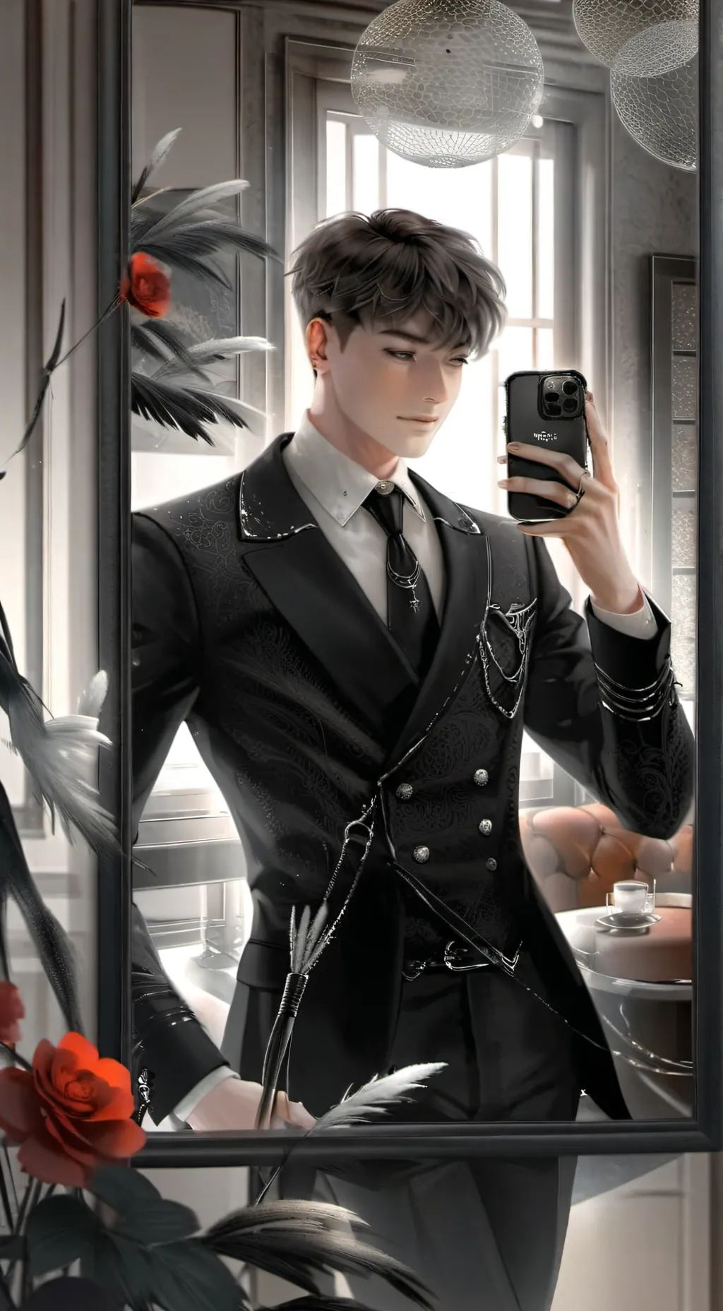 ai character: Stefan background