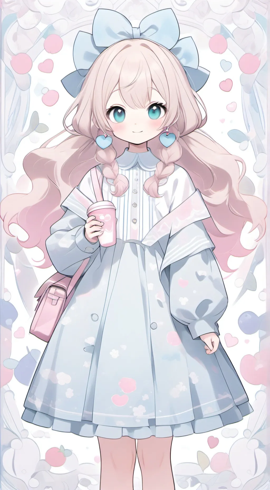 ai character: Opa apple background