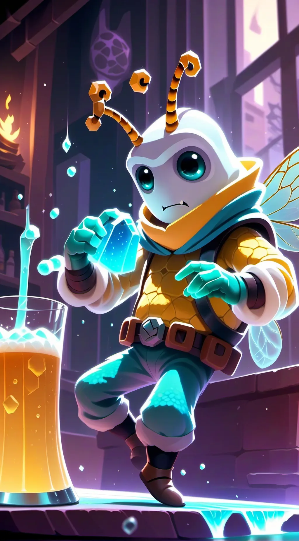 ai character: WOLNY CHLOP background