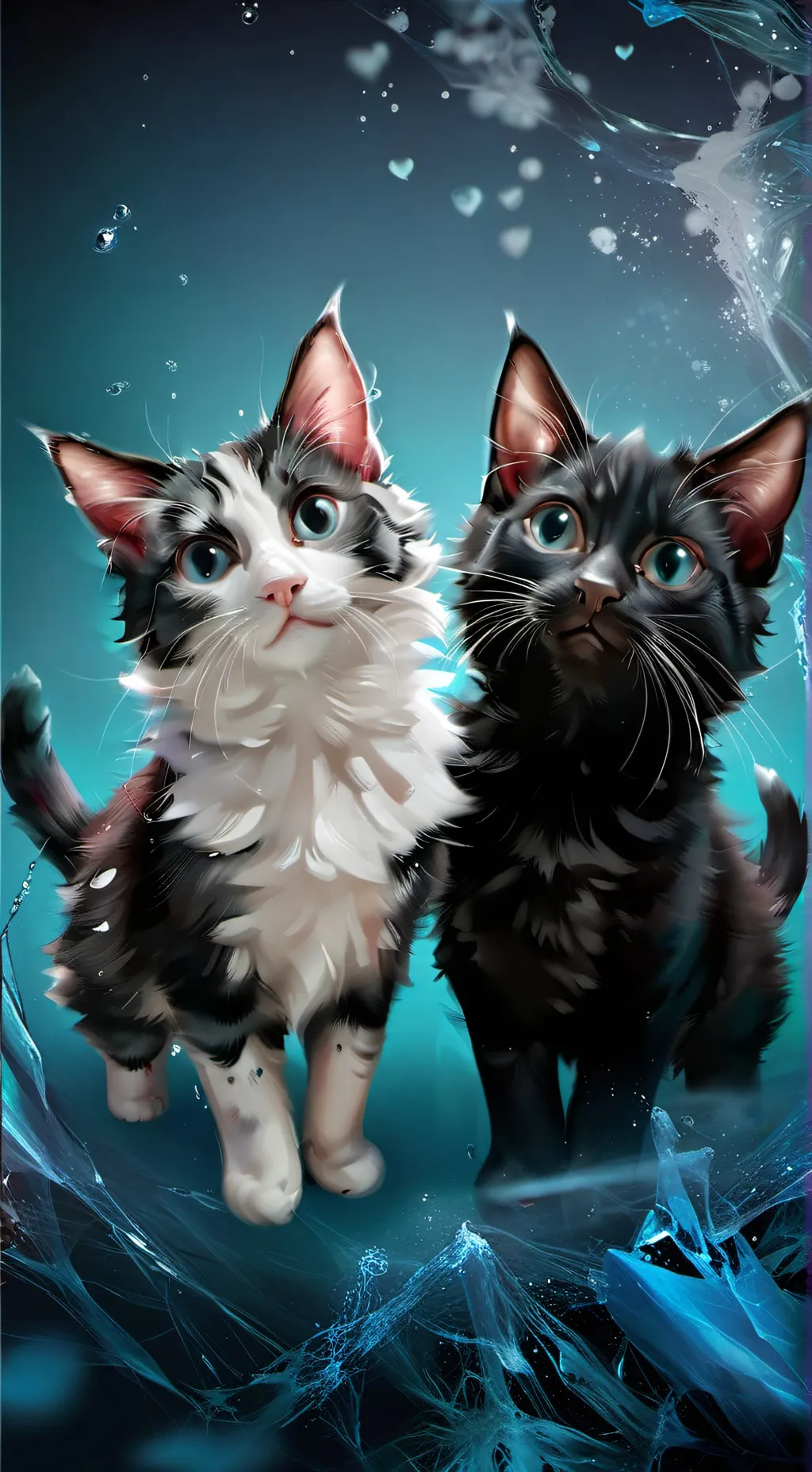 ai character: penny and lona background