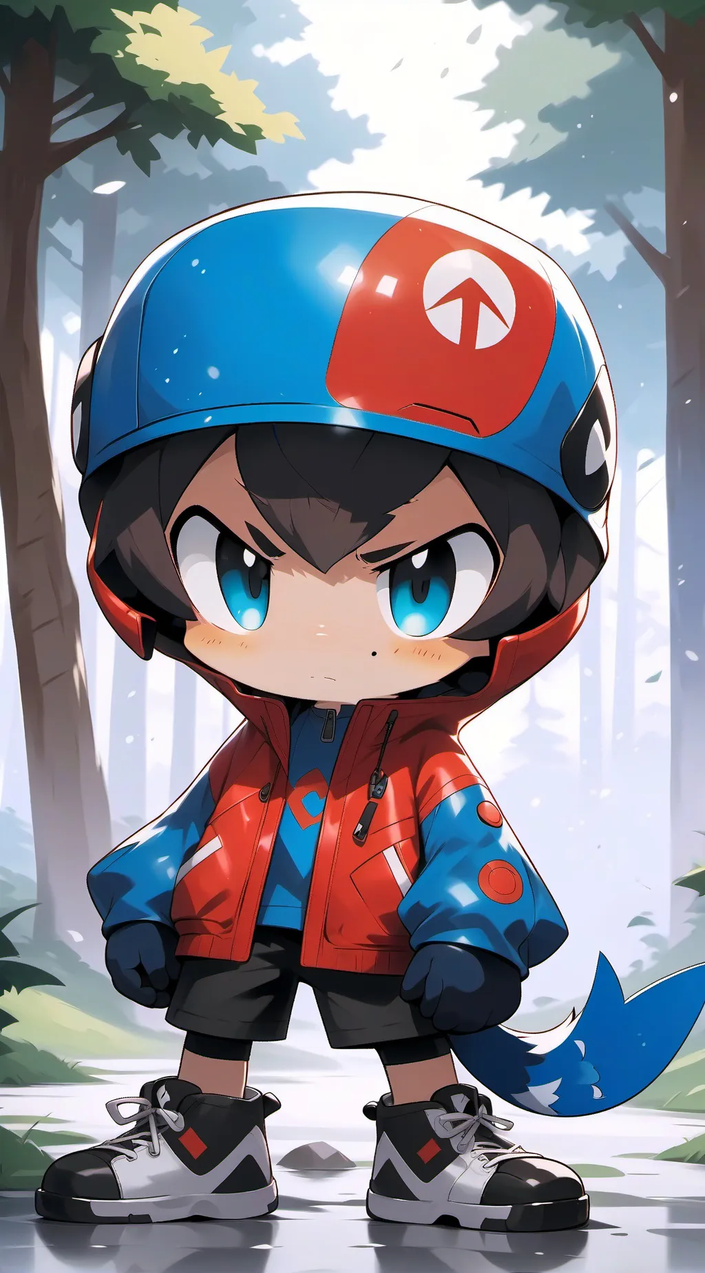 ai character: Sonic￼ background