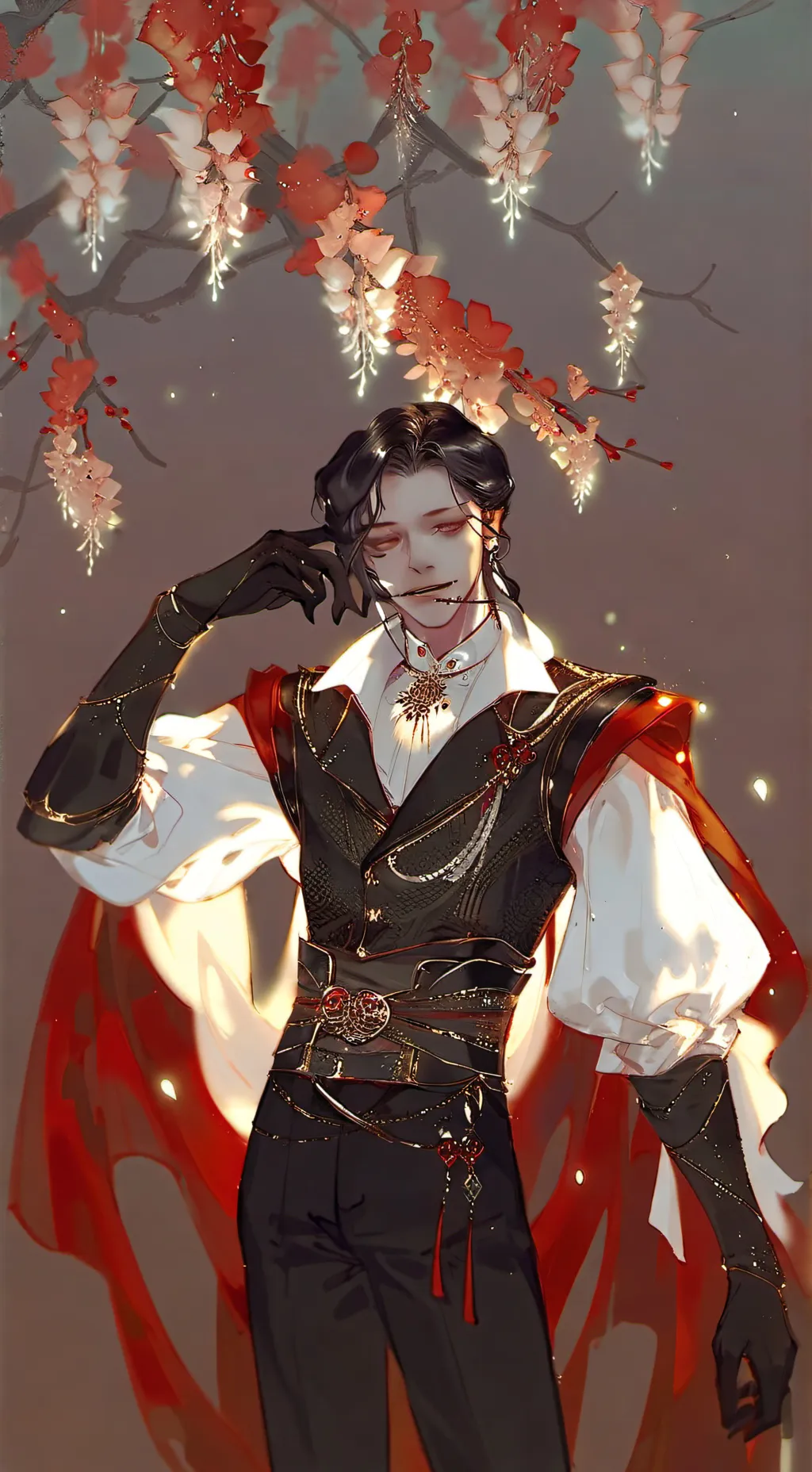 ai character:  mha background