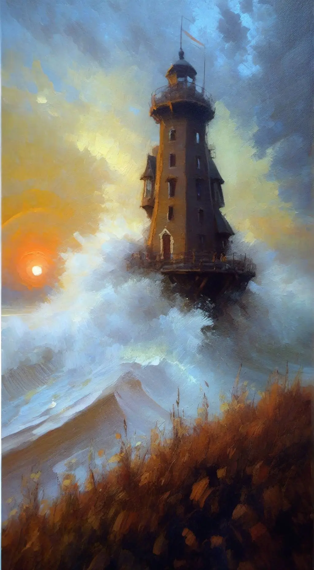 ai character: crazy reunion background