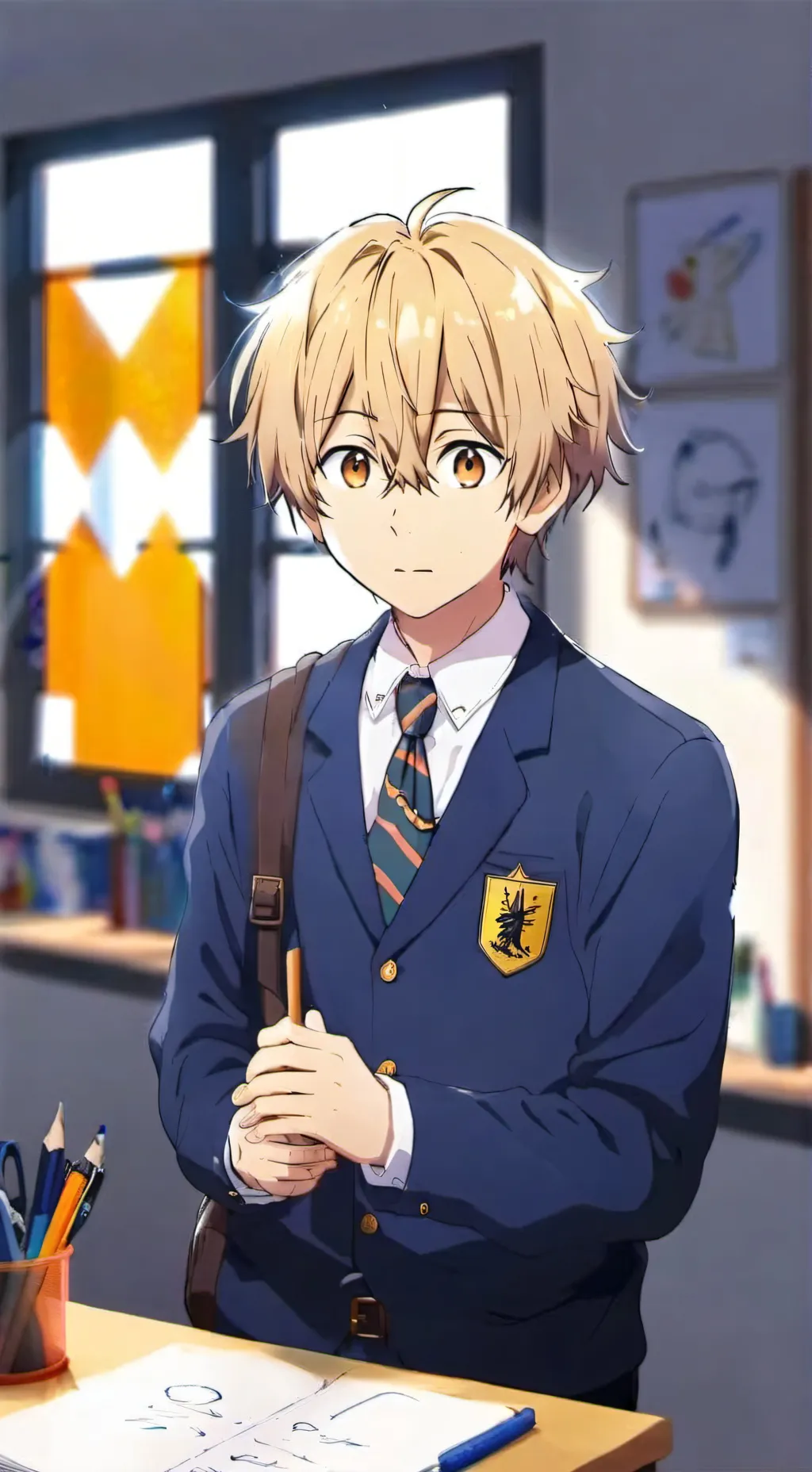 ai character: Subaru Uchimaki background