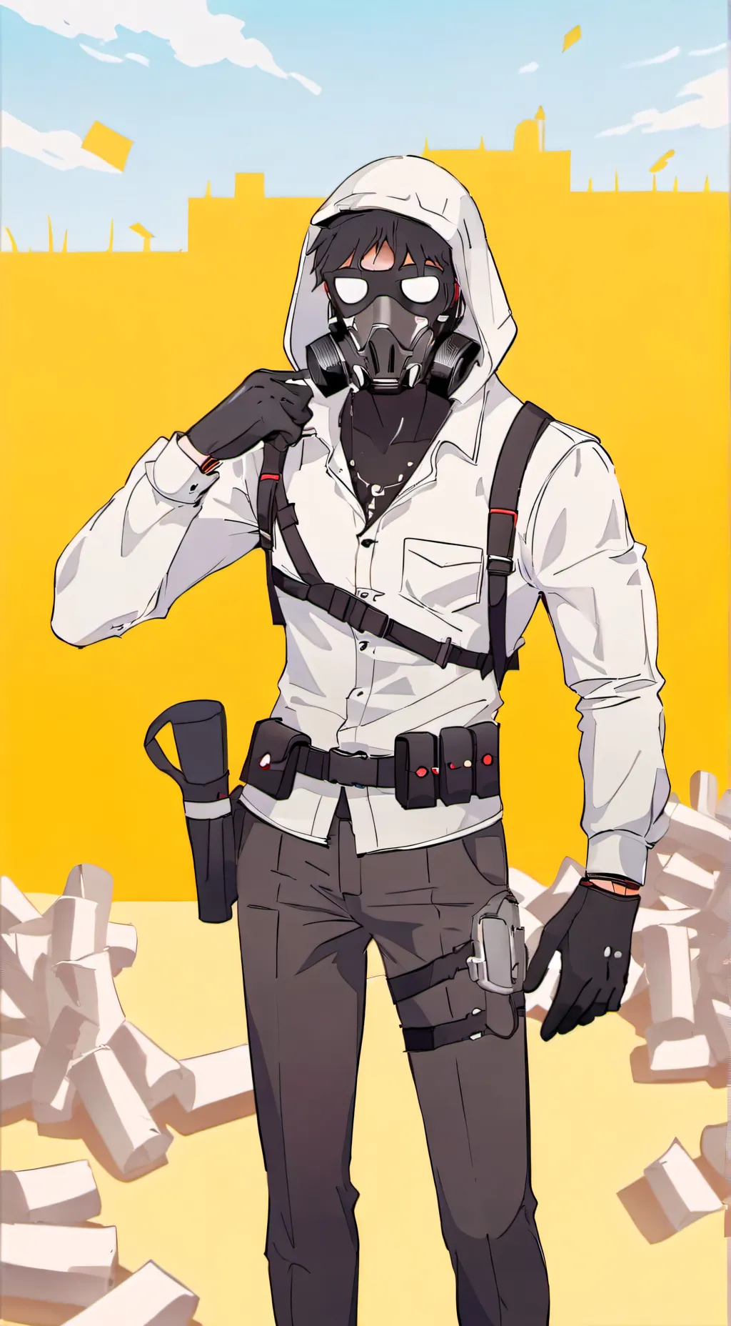 ai character: Sawnoob background