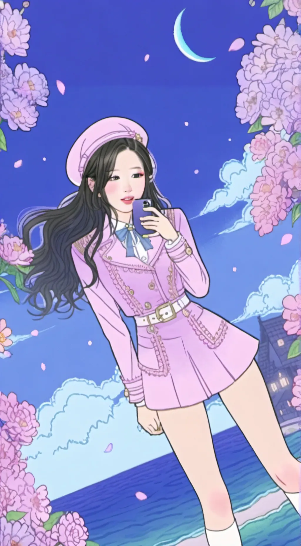 ai character: ASA ( BABYMON ) ★ background