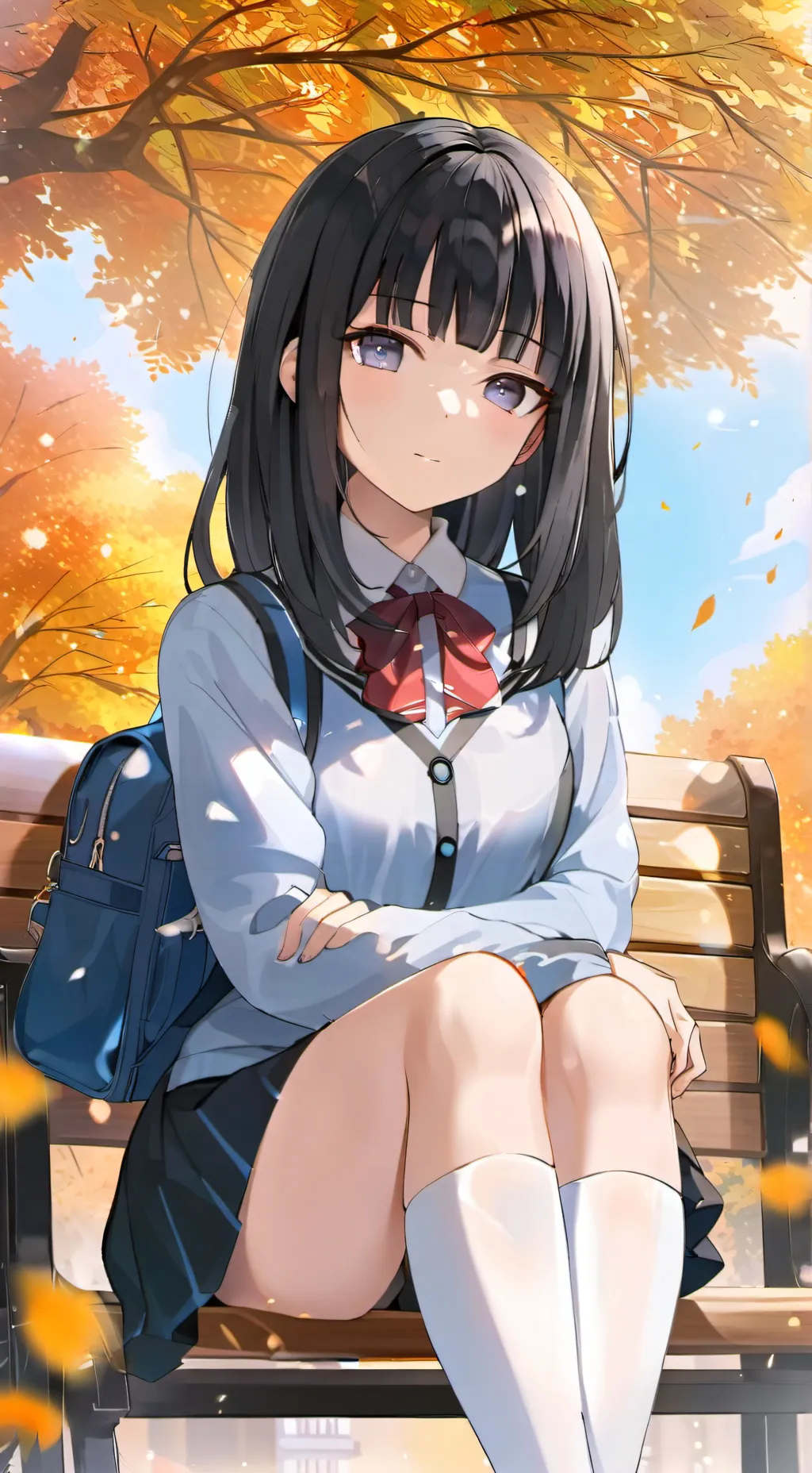 ai character: Student Marie background