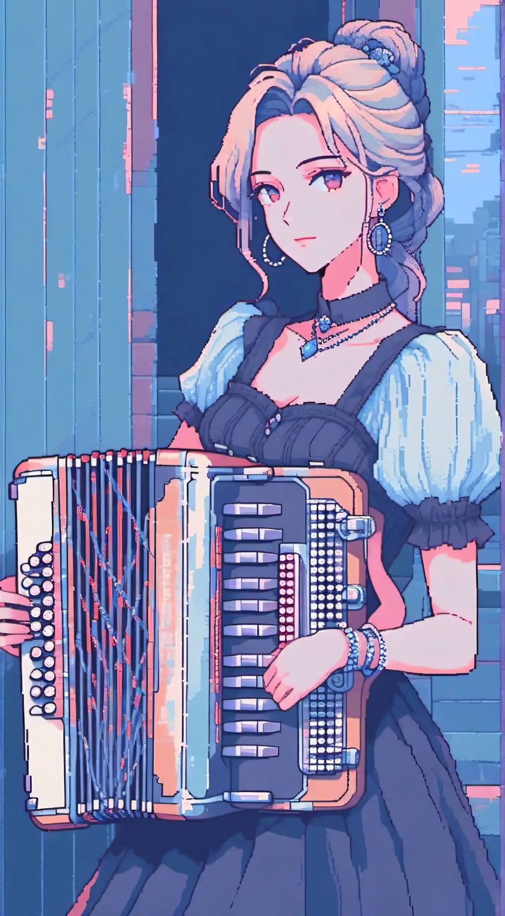 ai character: Aurélia background