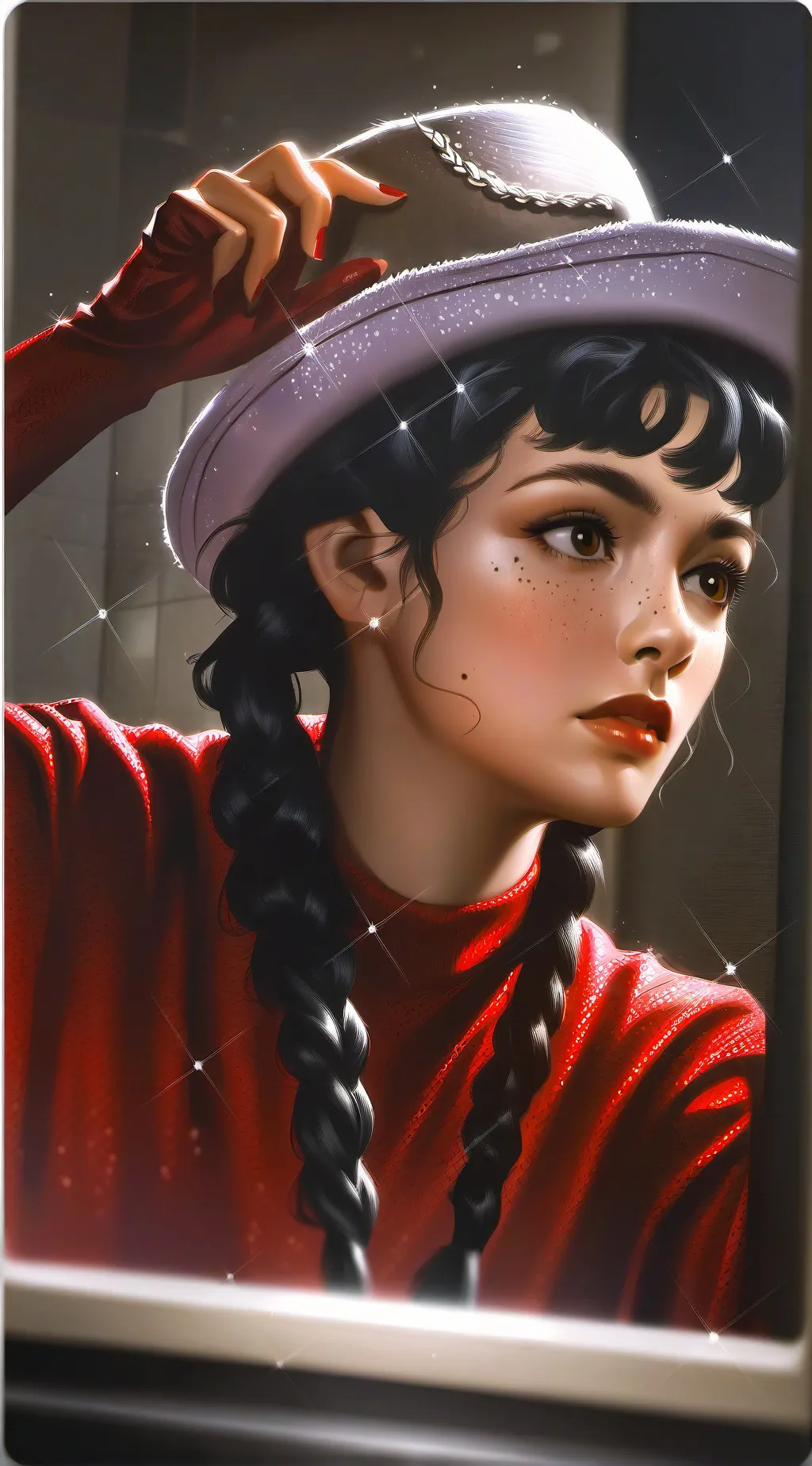 ai character: Rose 🌹  background