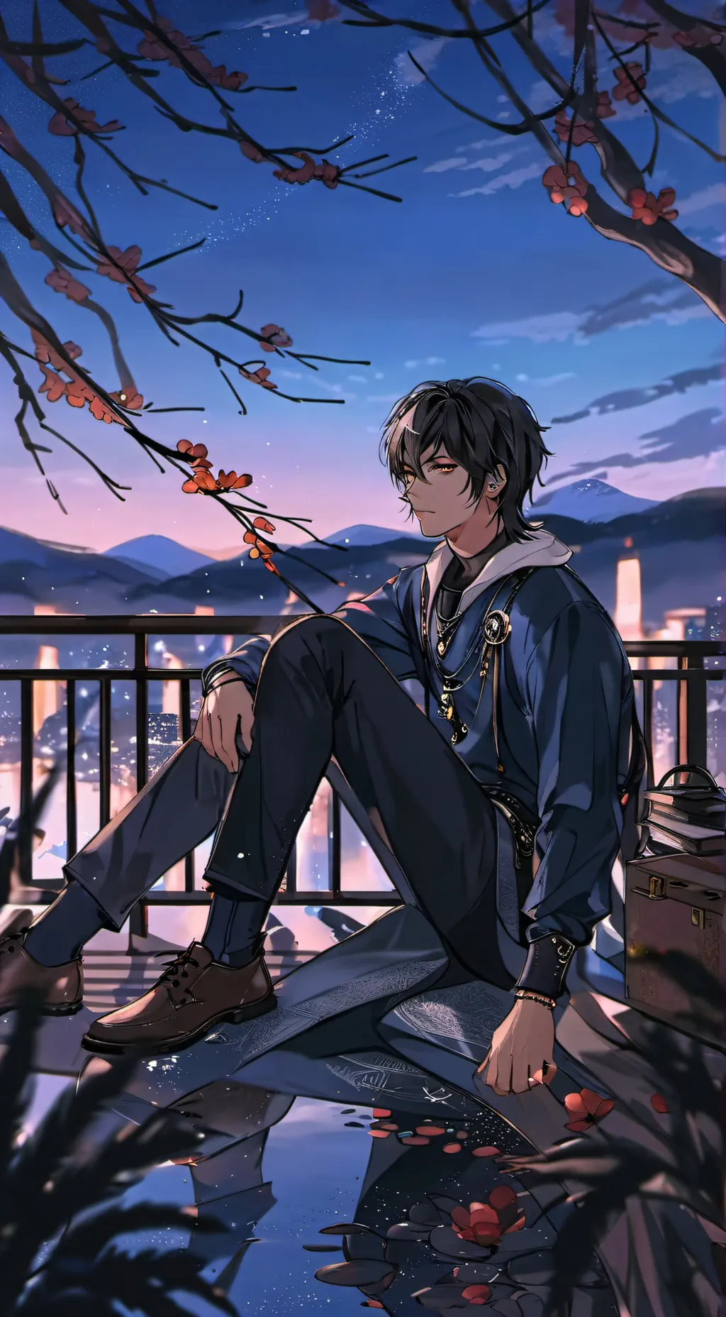 ai character: Дак background