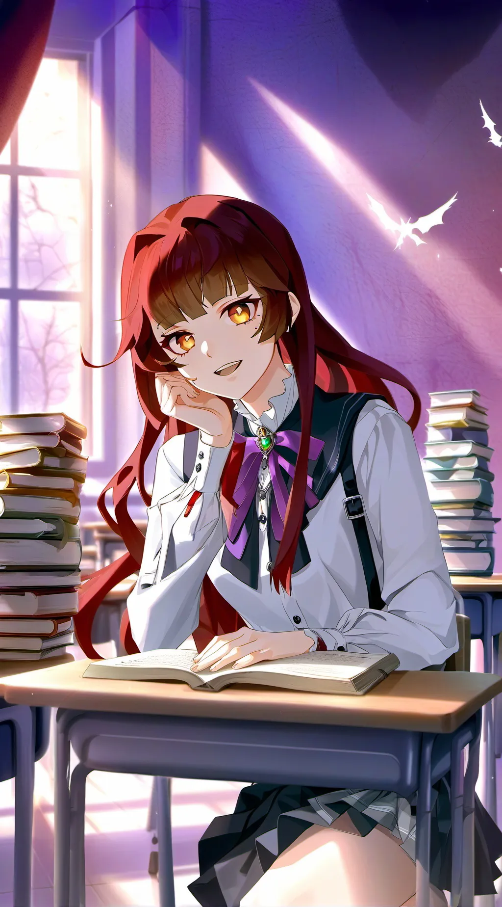 ai character: Madeline background