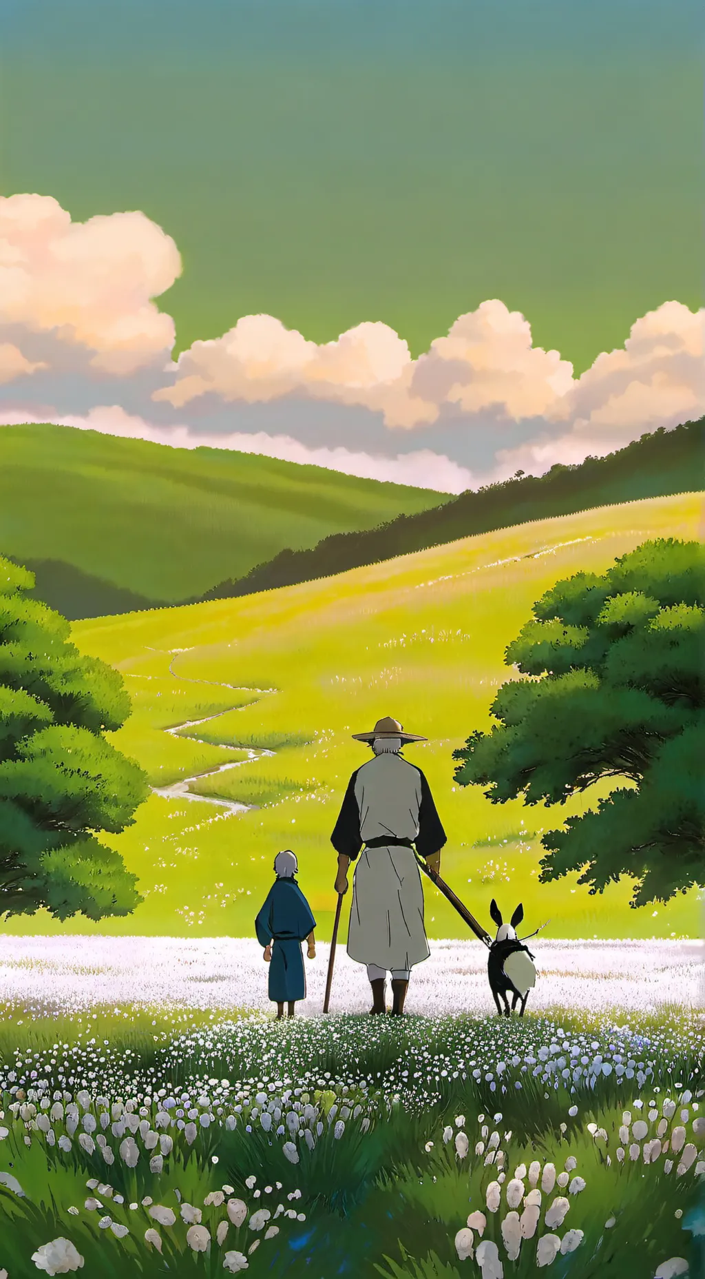 ai character: Mha n u!😘 background