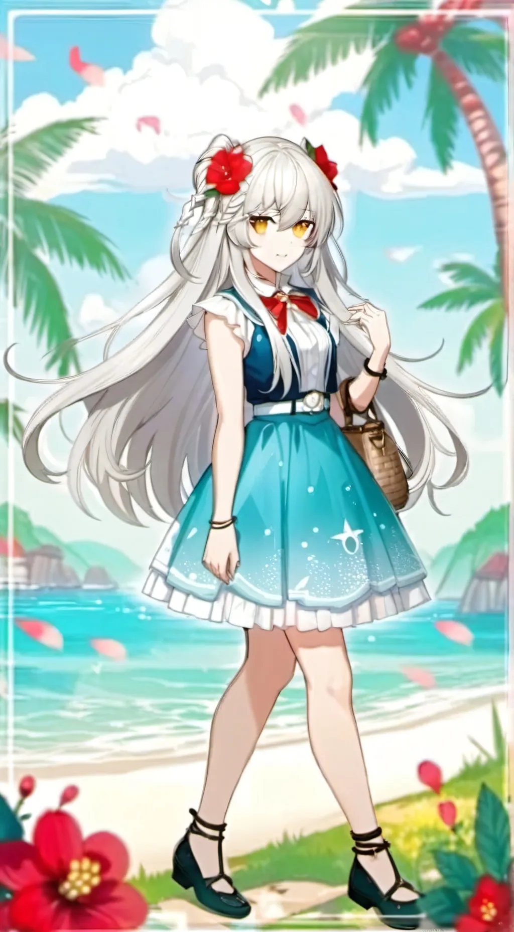 ai character: mita background