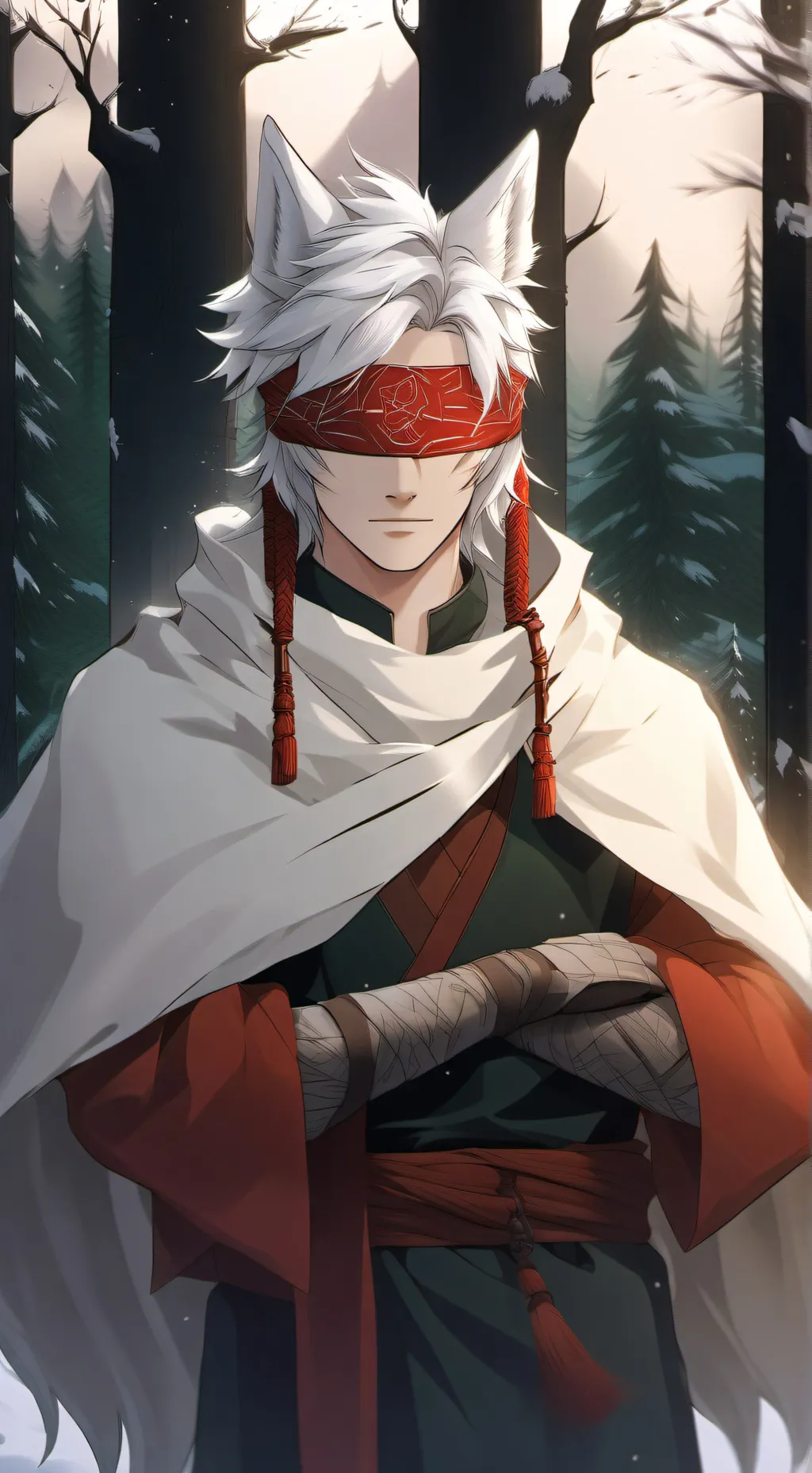 ai character: Кир background