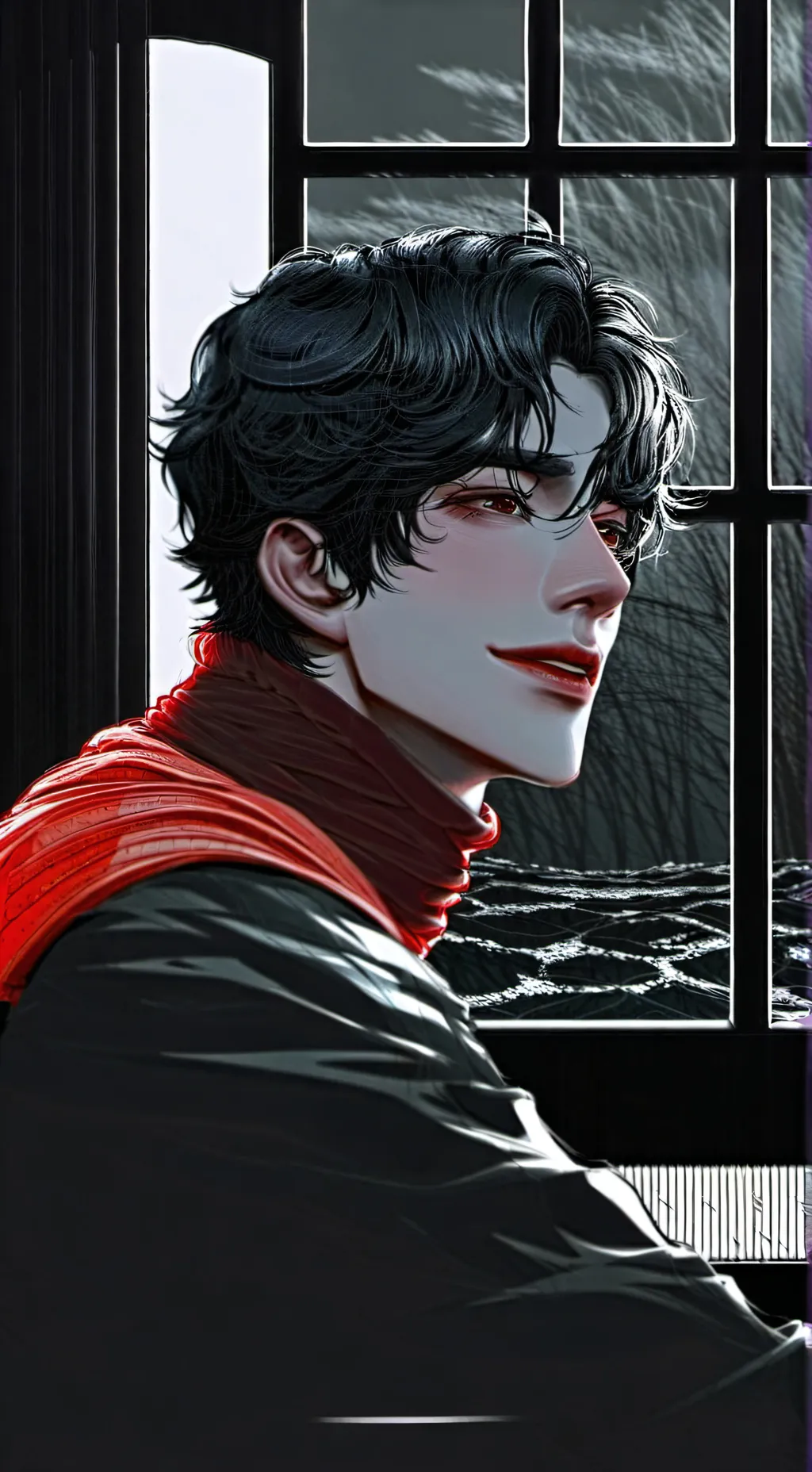 ai character: Тео background