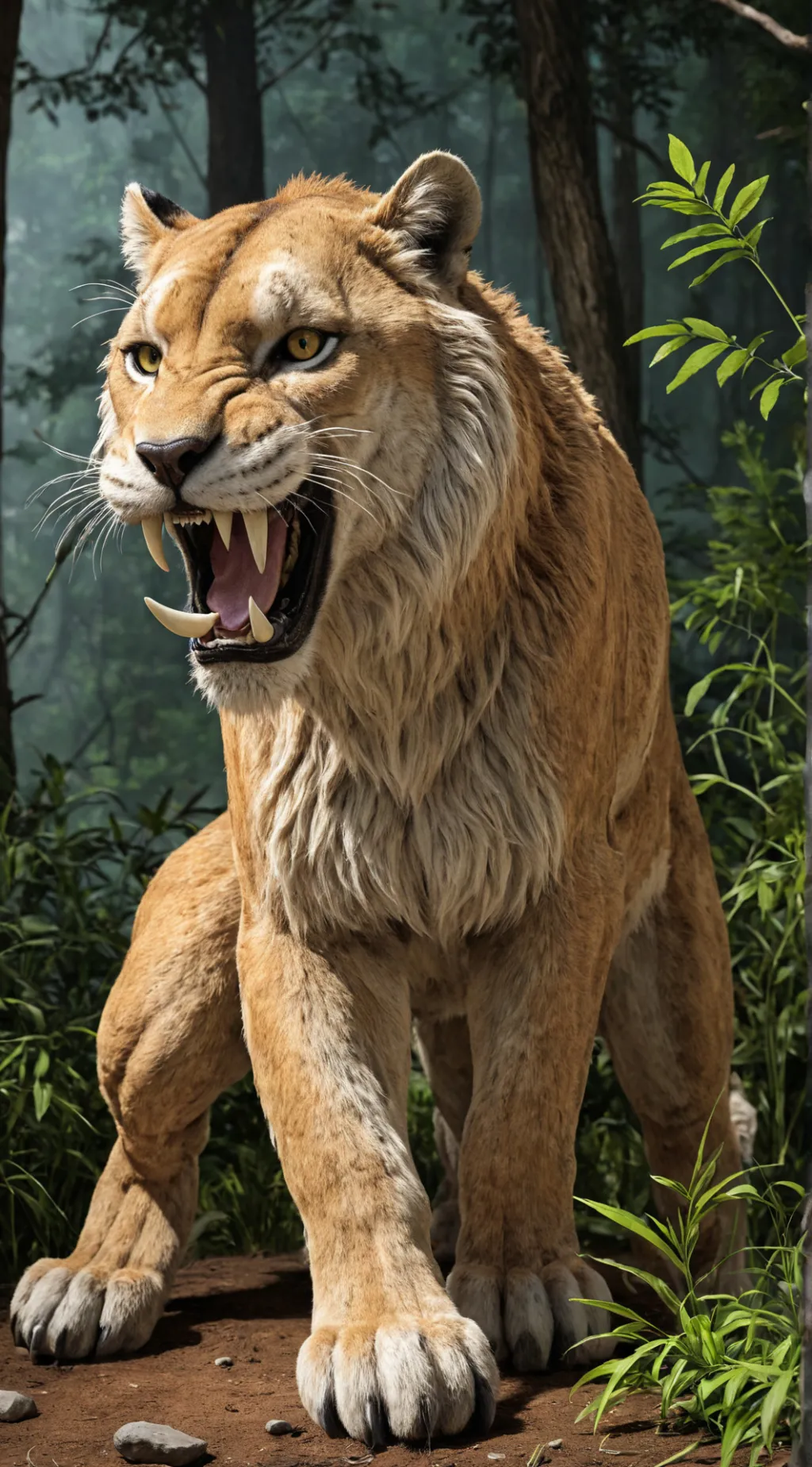 Talkie AI - Chat with Saber Tooth 