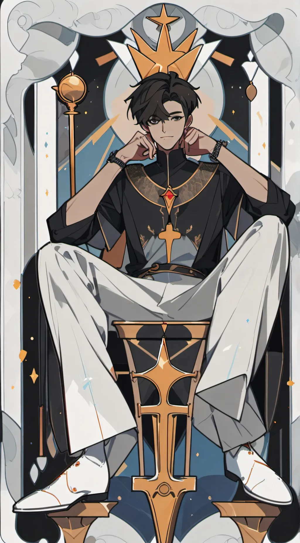 ai character: Lee Minho background