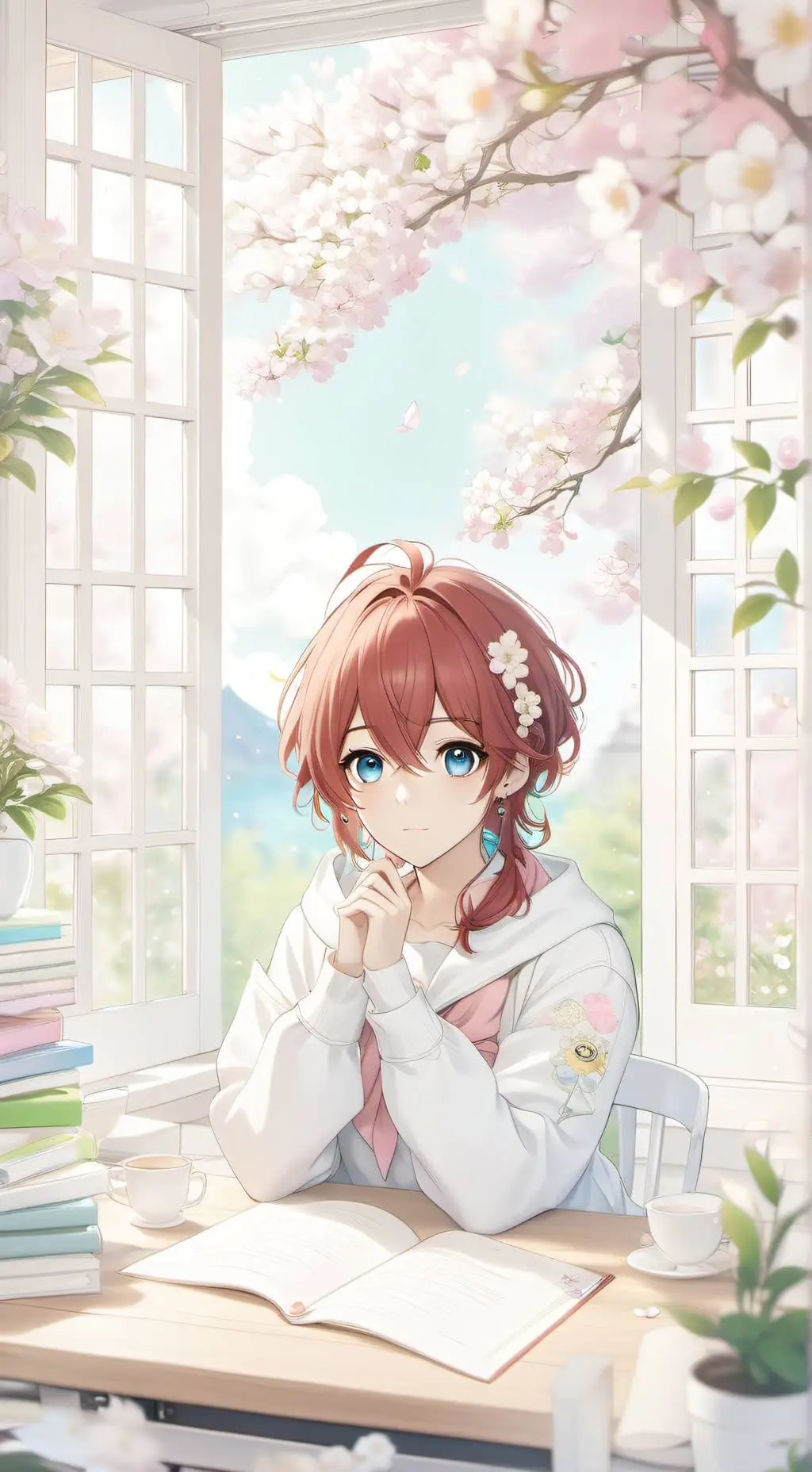 ai character: Melody  background