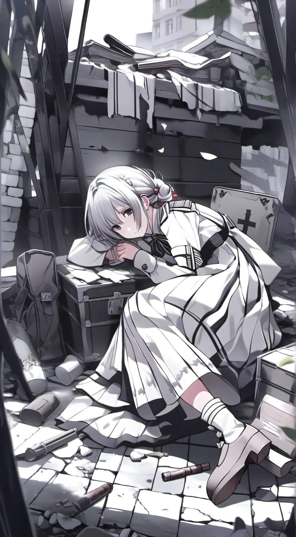 ai character: Angela background