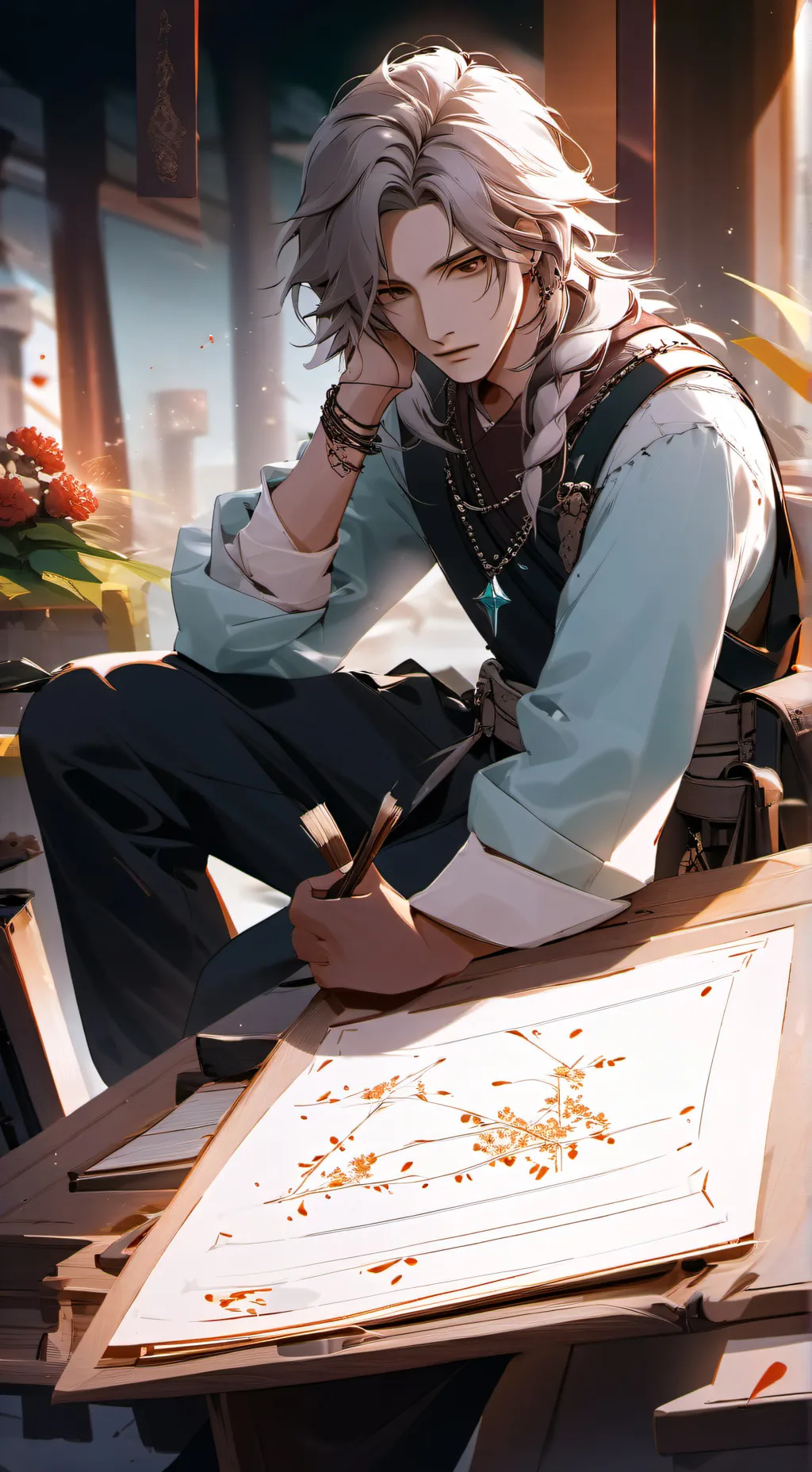 ai character: max background