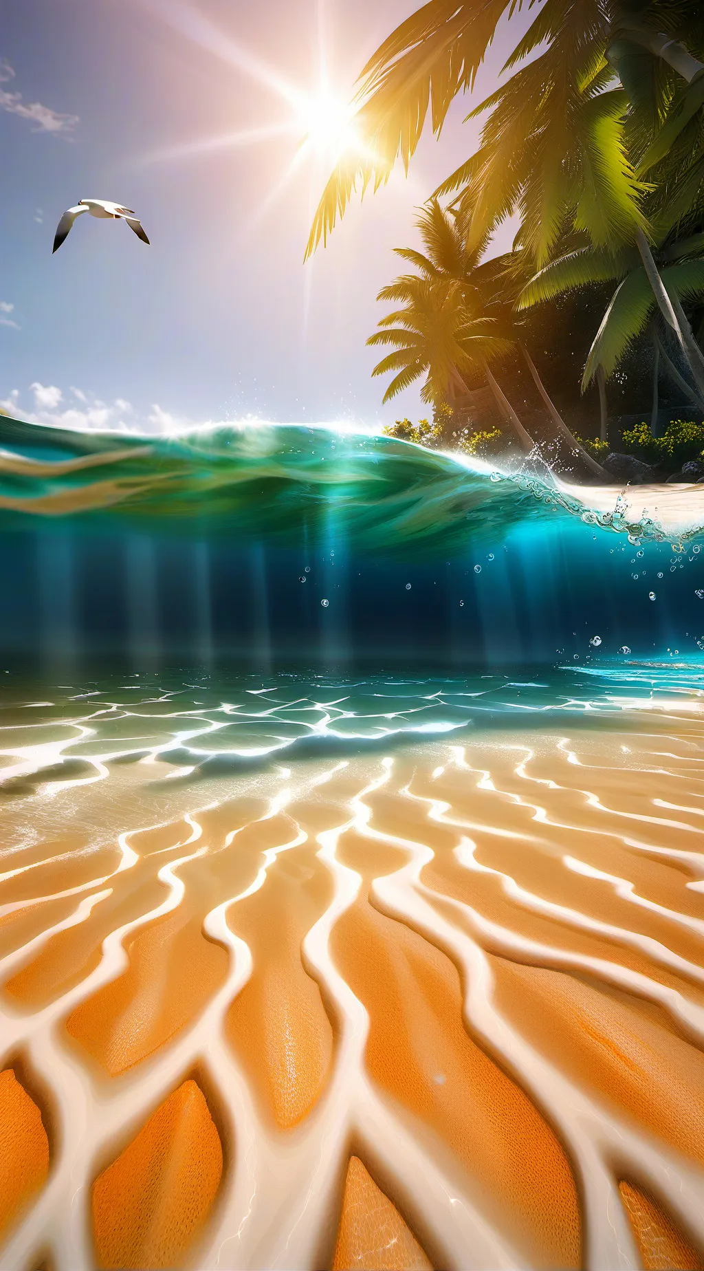 ai character: MHA BEACH🏖️🌴 background