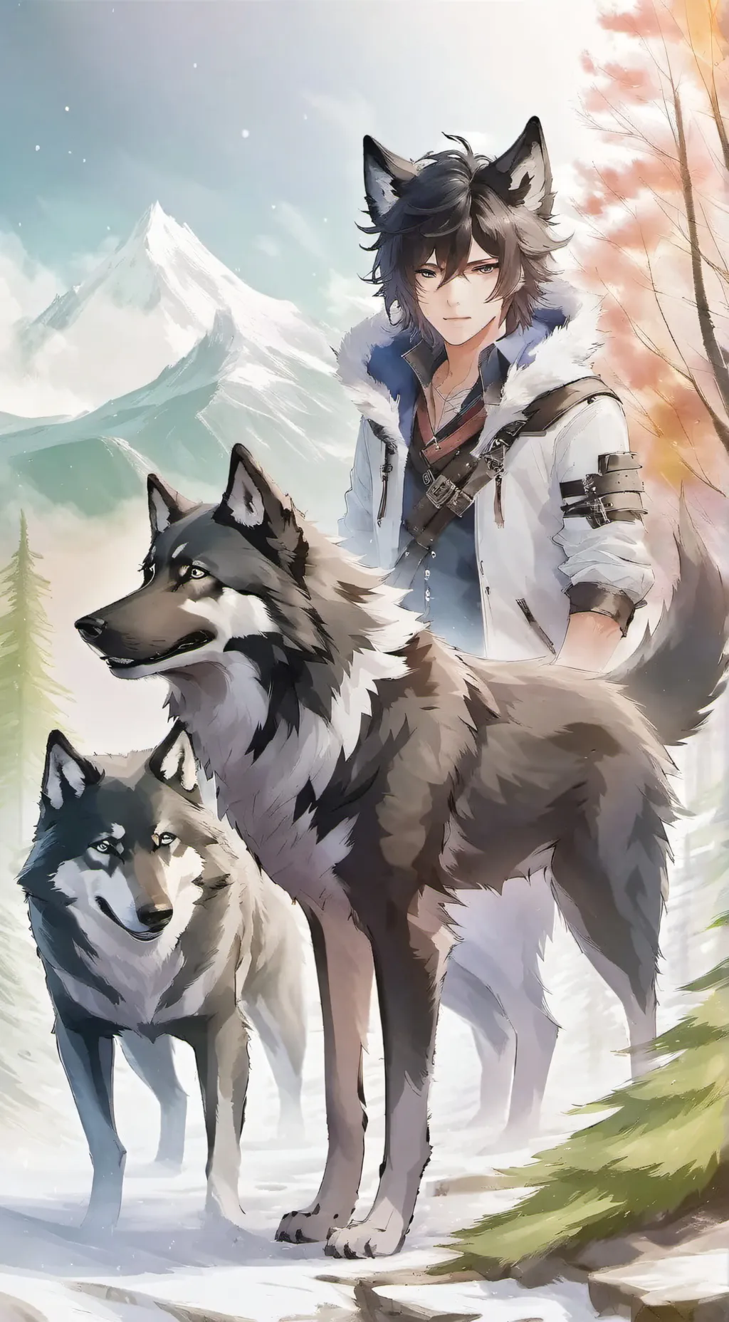 ai character: Damien  background