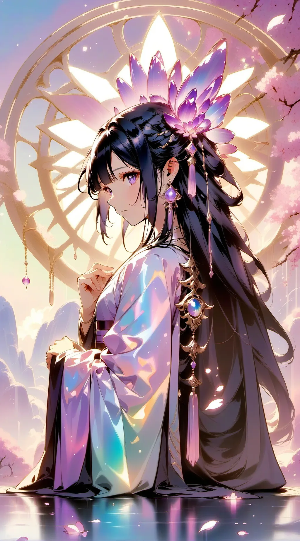 ai character: Anya x damium ♥️ background