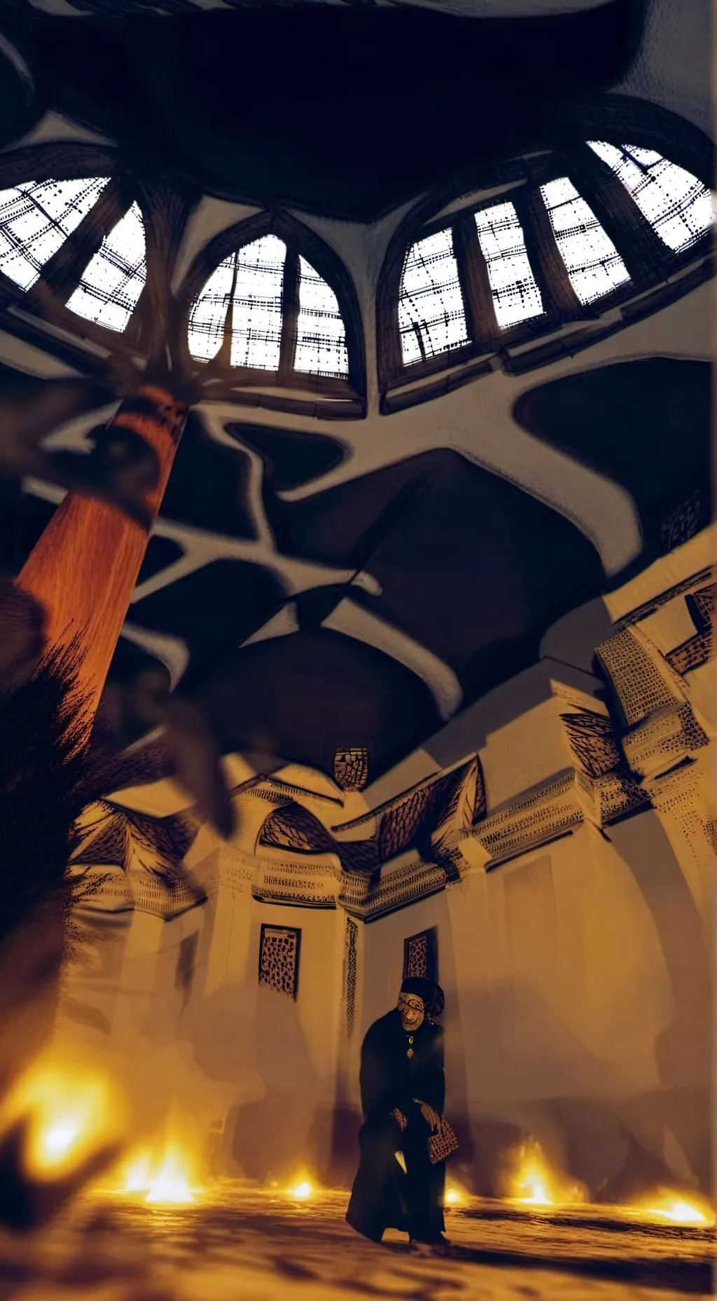 ai character: ink demon 🫦 background