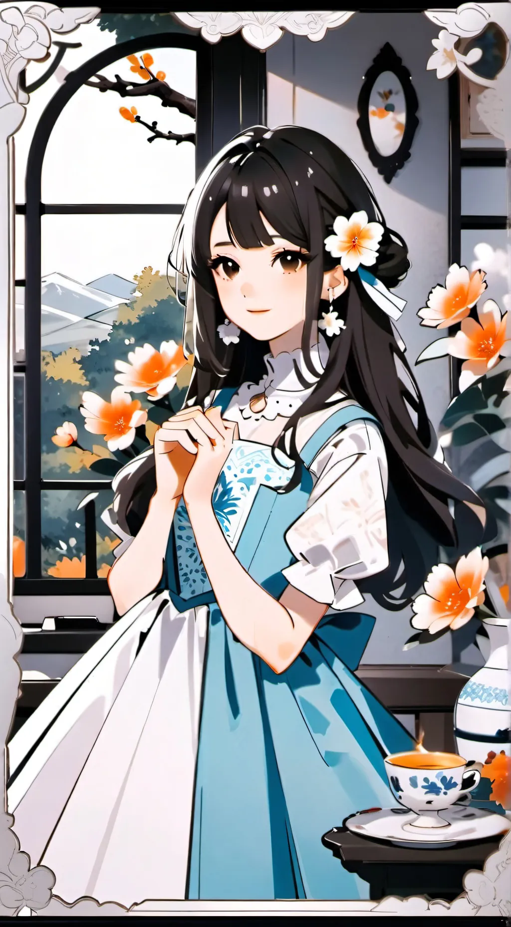 ai character: 🌈~•DANDYS WORLD•~🌈 background