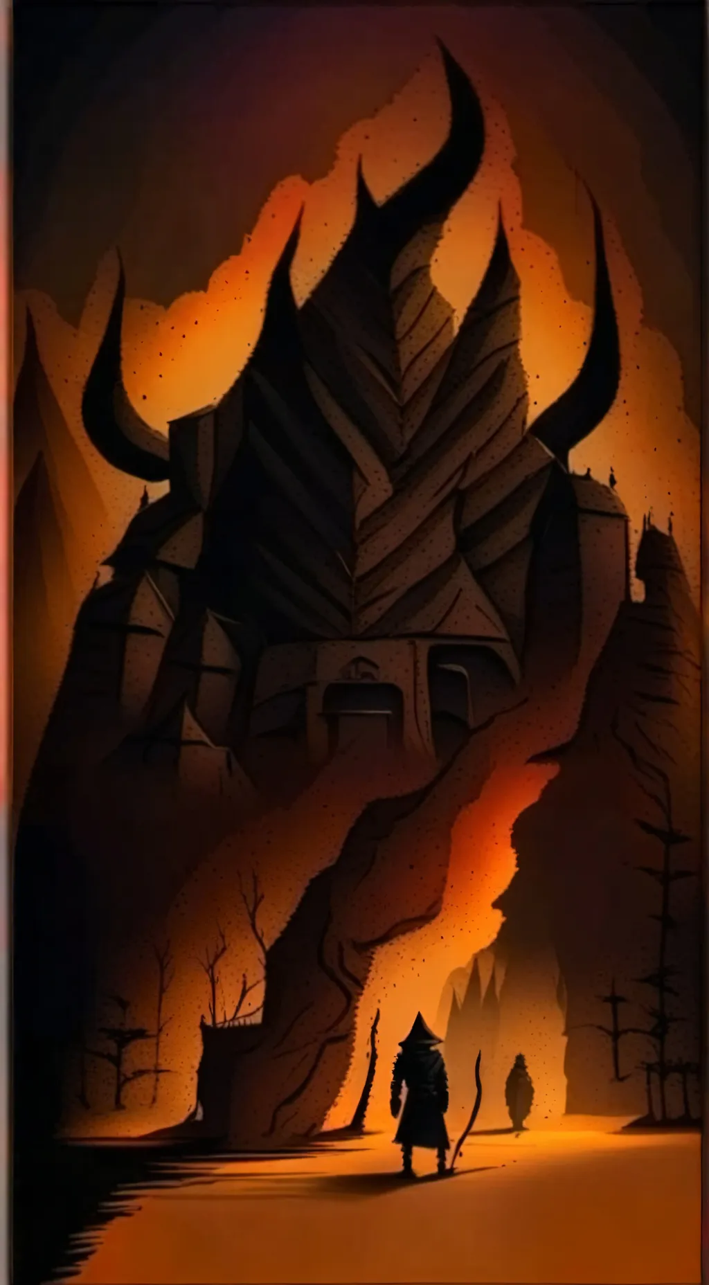 ai character: ink demon 🫦 background