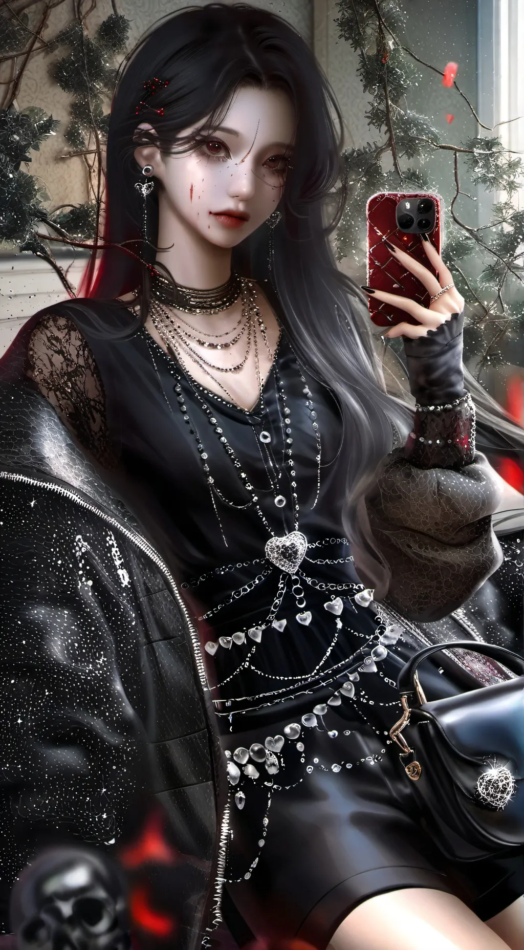 ai character: Salem background