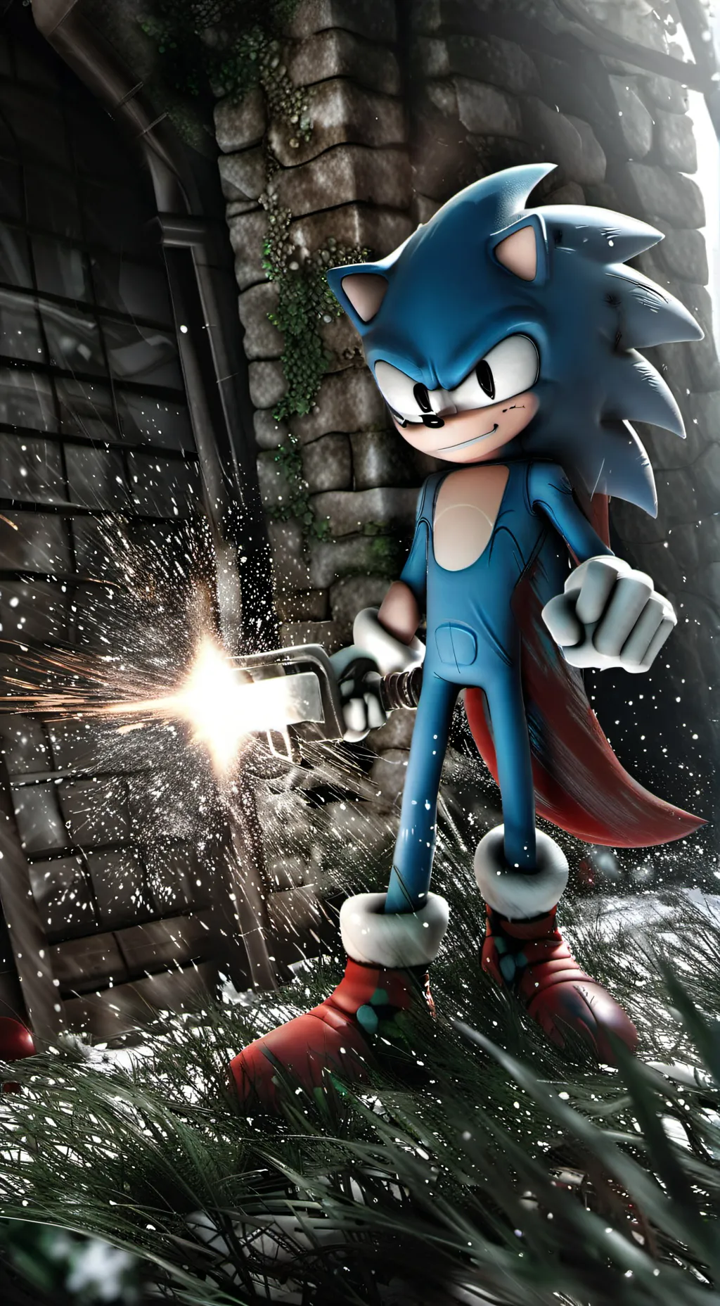 ai character: Sonic.exe background