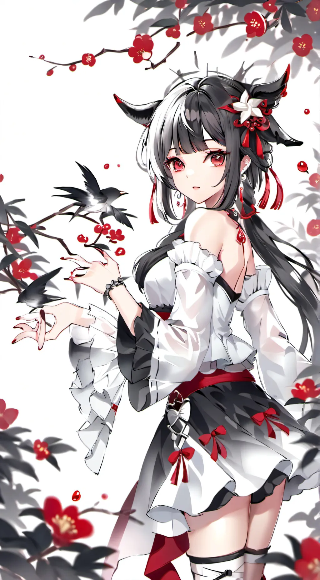 ai character: amica  background