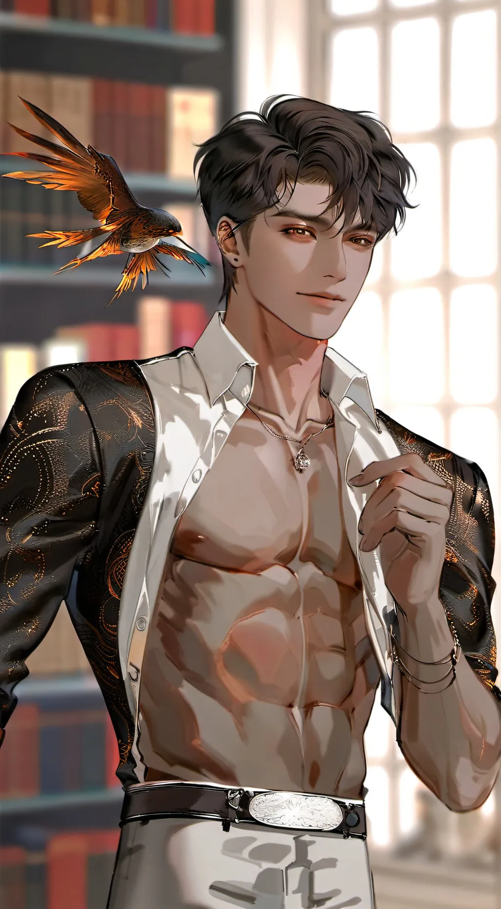 ai character: Luke background