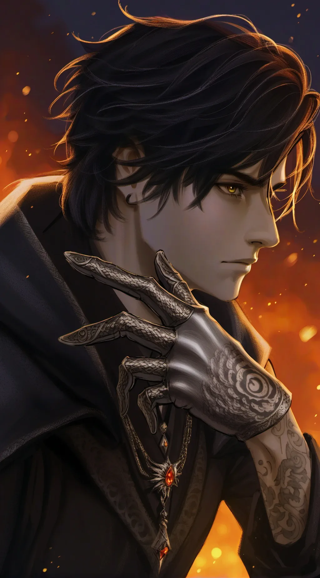 ai character: James  background