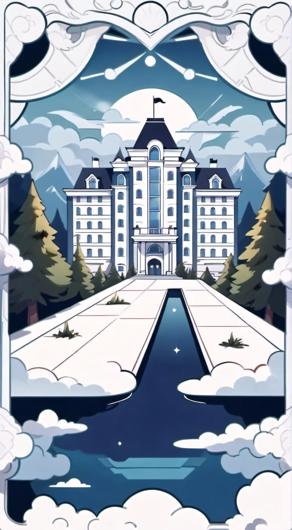 ai character: oc rp in comments! background