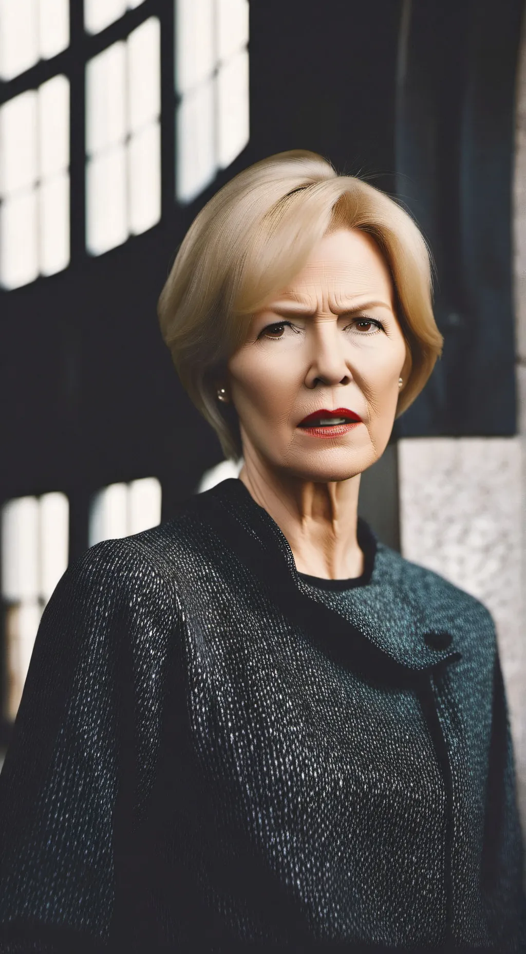 ai character: md meet Karen  background